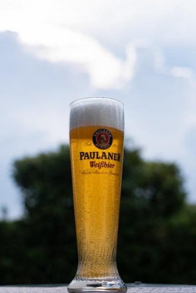 Διακοσμητικό κερί ποτήρι Paulaner