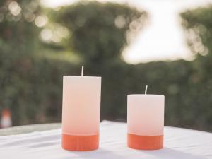 Κεριά Κορμοί με άρωμα Βανίλια