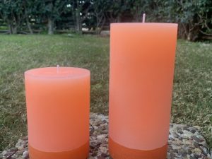 Κεριά Κορμοί με άρωμα Πορτοκάλι
